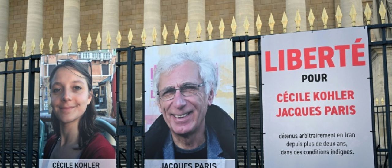 Premières heures de semi-liberté pour Kohler et Paris à l'ambassade de France à Téhéran