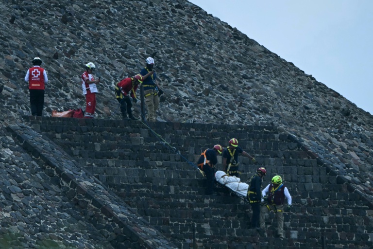 Mexique: une touriste tuée et plusieurs autres blessés par des tirs sur une pyramide
