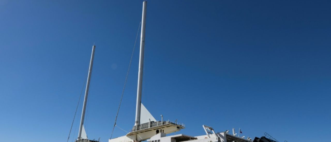Avec le Neoliner Origin, le transport à la voile prend une dimension industrielle