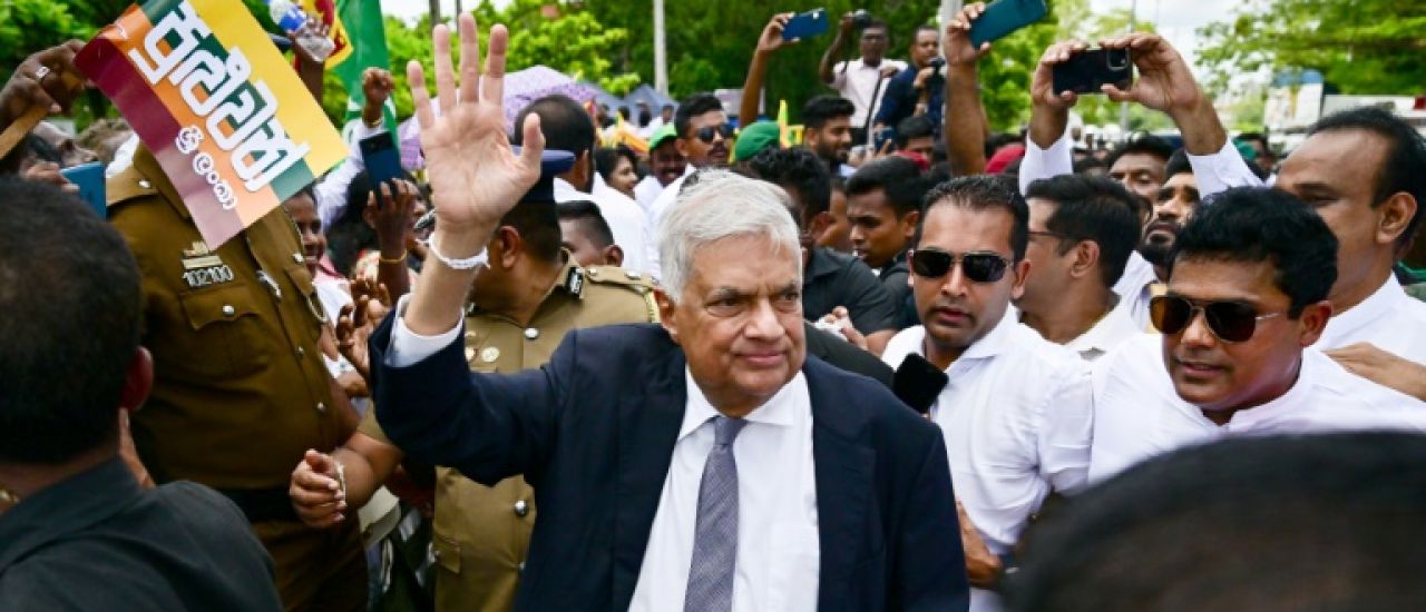 Sri Lanka: l'ex-président Wickremesinghe en détention provisoire