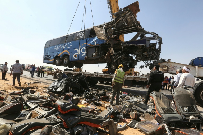 Egypte: un accident de bus touristique fait 13 morts et 34 blessés