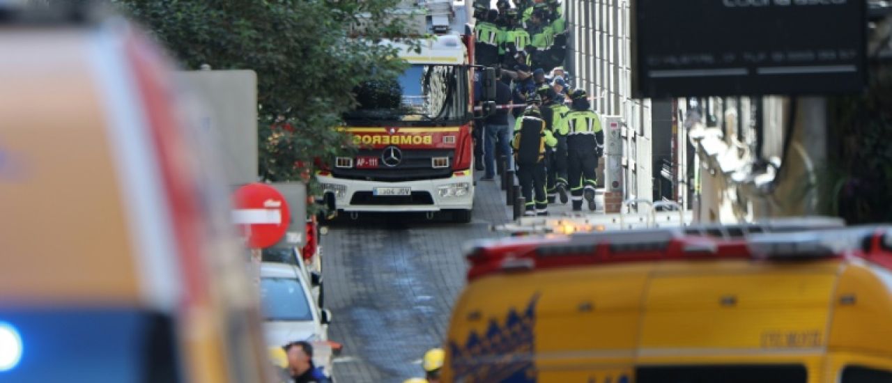 Effondrement d'un immeuble à Madrid: le bilan porté à quatre morts Effondrement d'un immeuble à Madrid: le bilan porté à quatre morts