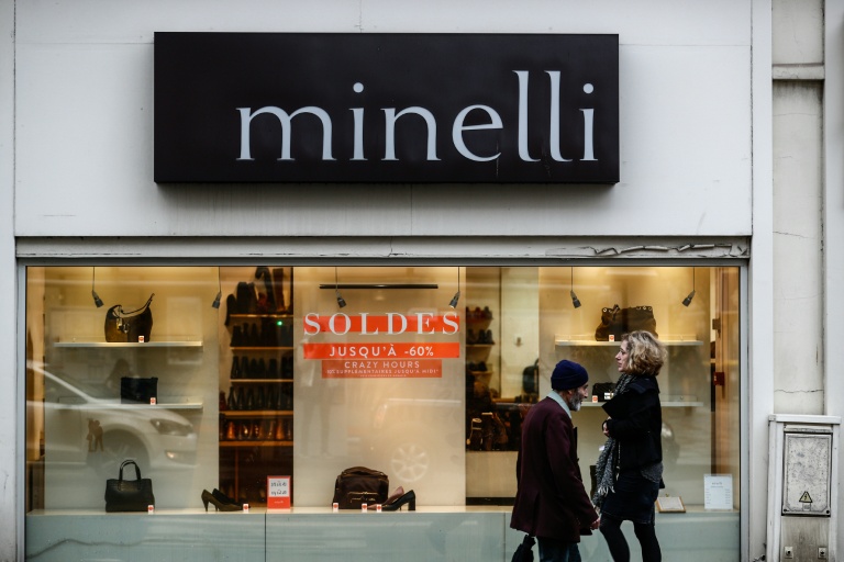 Minelli liquide sacs et chaussures avant sa fermeture définitive