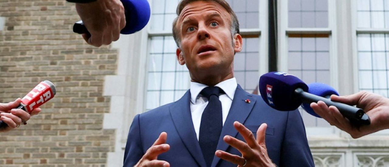 Pour Macron, Poutine est un "ogre" qui "a besoin de continuer à manger" pour survivre