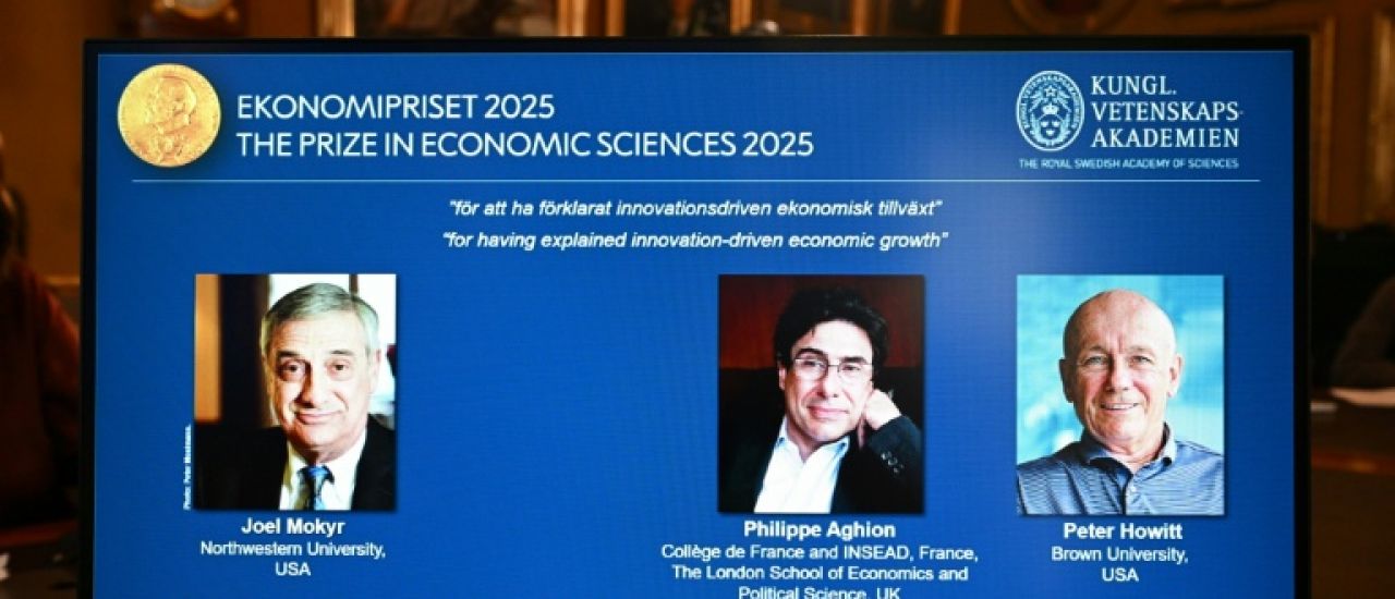 Le Nobel d'économie décerné à un trio pour des travaux sur la croissance et l'innovation