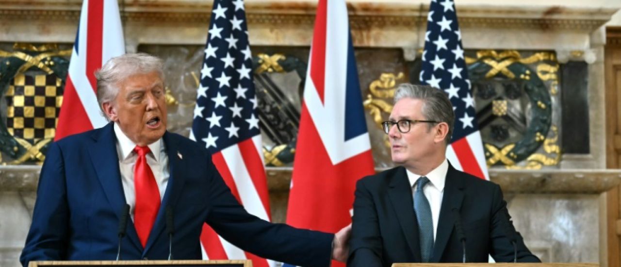 Trump se dit déçu par Poutine, à la fin de sa visite d'Etat au Royaume-Uni