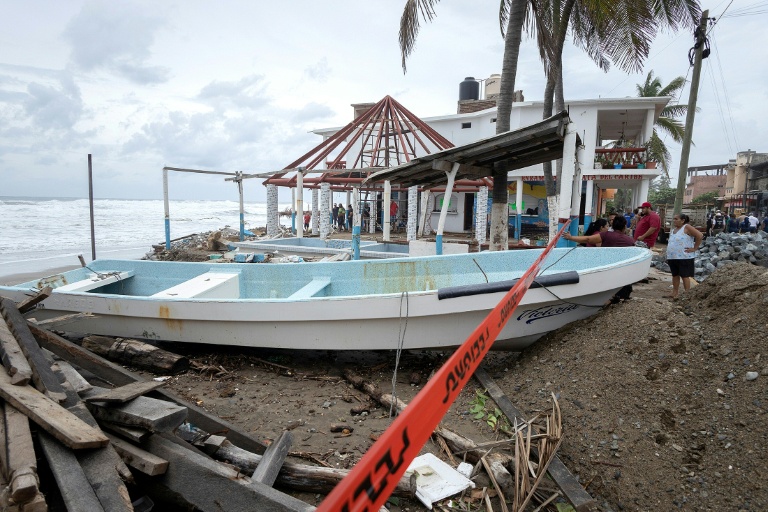 Mexique: forces de sécurité déployées dans les Etats touchés par l'ouragan Polo