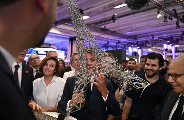 A VivaTech, la "start-up nation" fait le bilan des années Macron