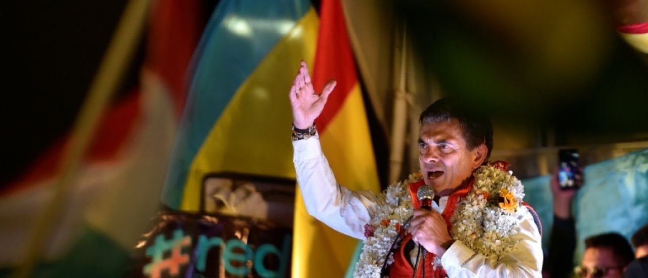 La Bolivie se choisit un président de centre-droit, après 20 ans de socialisme La Bolivie se choisit un président de centre-droit, après 20 ans de socialisme