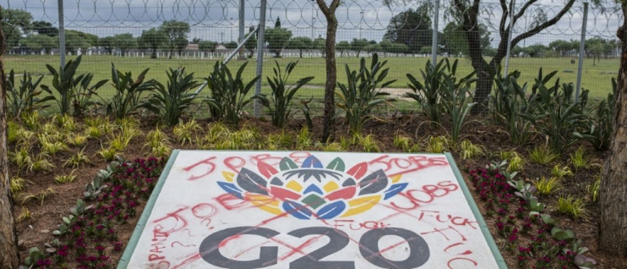 Johannesburg se fait propre pour le G20, ses habitants grincent des dents