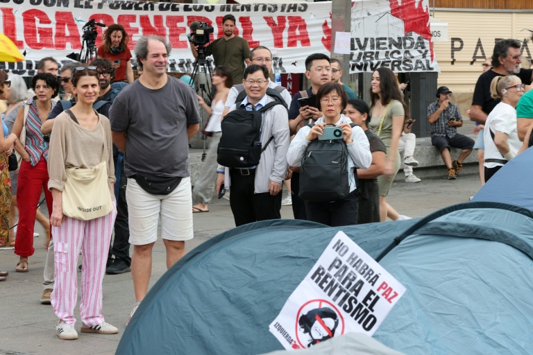 A Madrid, les militants du droit au logement se préparent à un long combat