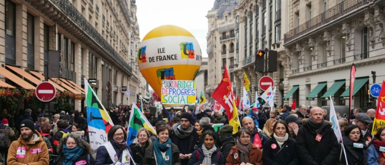 En plein débat budgétaire, CGT, FSU et Solidaires peinent à mobiliser contre l'austérité