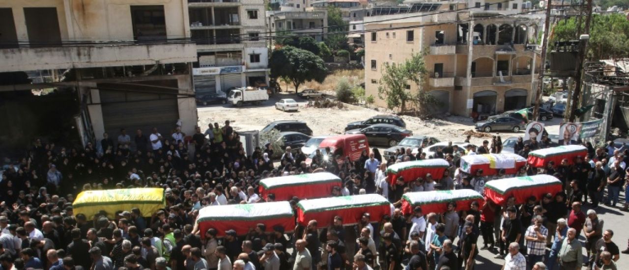 Dans le sud du Liban, le village de Kfar Remmane enterre ses morts
