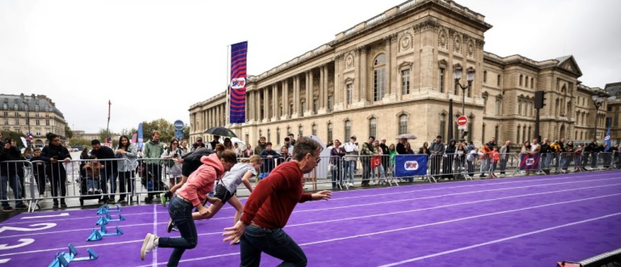 Défis, initiations et athlètes médaillés: la Fête du sport bat son plein