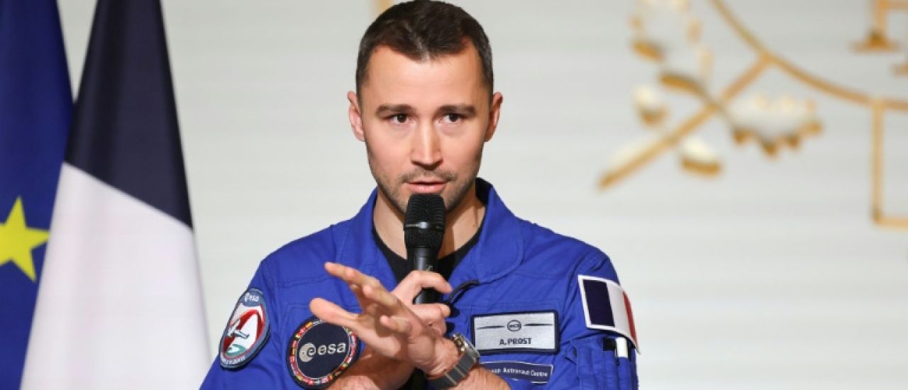 Arnaud Prost, 33 ans, et un ticket pour l'espace