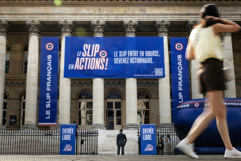 Le Slip français fait ses débuts à la Bourse de Paris