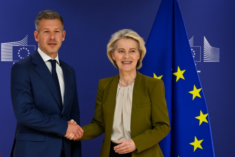 Magyar à Bruxelles pour tourner la page Orban