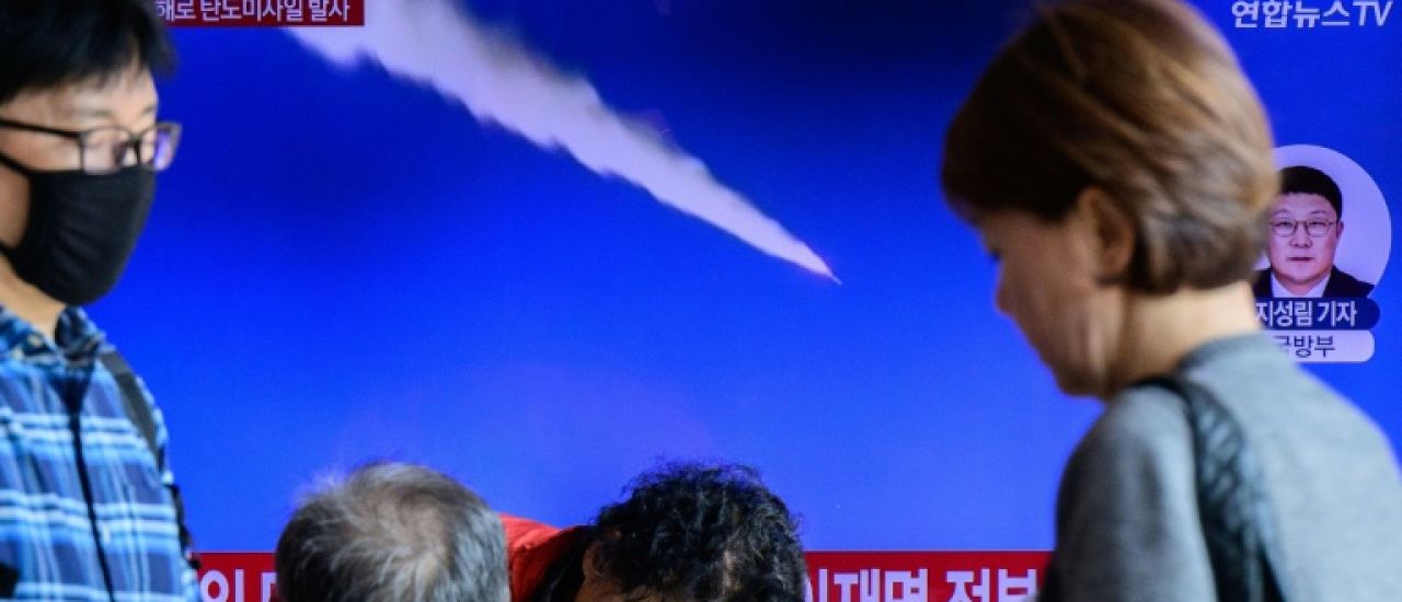 La Corée du Nord tire un missile balistique vers la mer du Japon