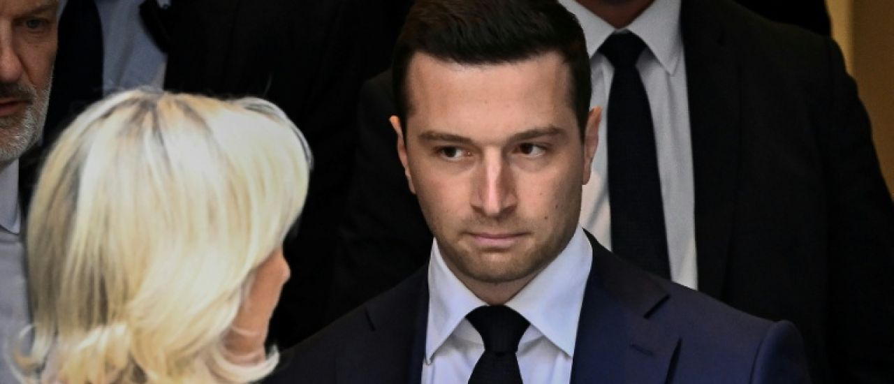 Jordan Bardella, retour à l'arrière-plan
