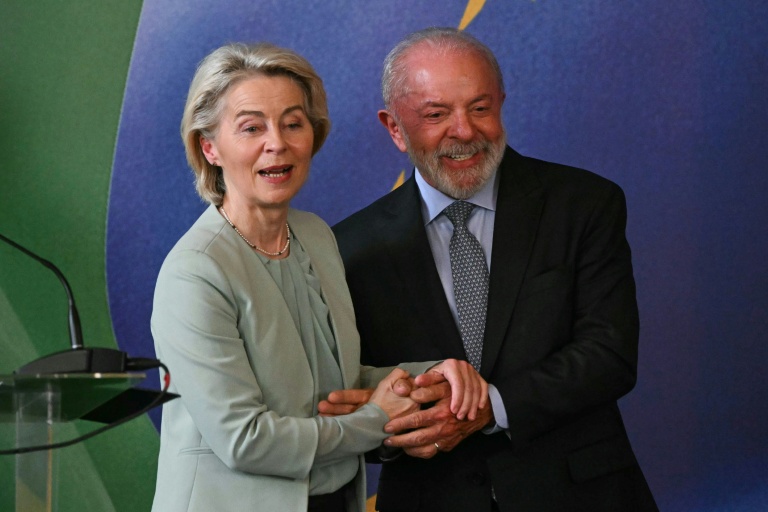 A la veille de sa signature, Lula et von der Leyen célèbrent l'accord UE-Mercosur