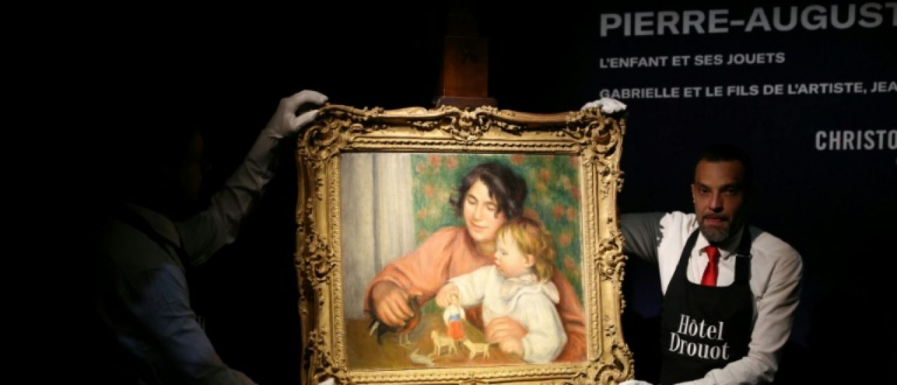 Un "chef-d'œuvre d'intimité" de Renoir dévoilé à Paris