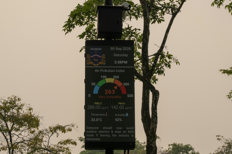 Fumées provoquées par des incendies : l'état d'urgence levé en Malaisie