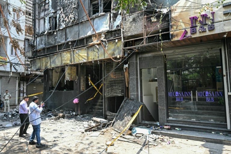 Inde: au moins 21 morts dans l'incendie d'un hôtel de la capitale New Delhi