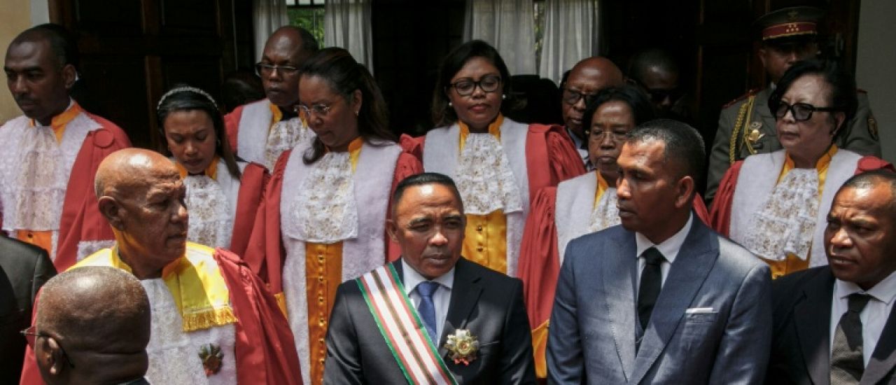 Le colonel Randrianirina investi président de Madagascar Le colonel Randrianirina investi président de Madagascar