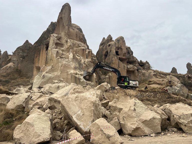 Turquie : effondrement d'une colonne rocheuse en Cappadoce, deux morts