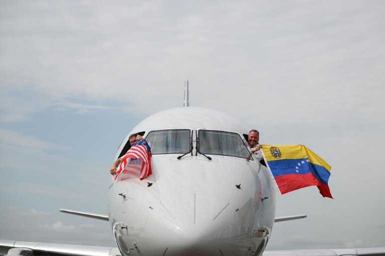 Arrivée du premier vol direct entre les Etats-Unis et le Venezuela en 7 ans, nouvelle étape de la normalisation
