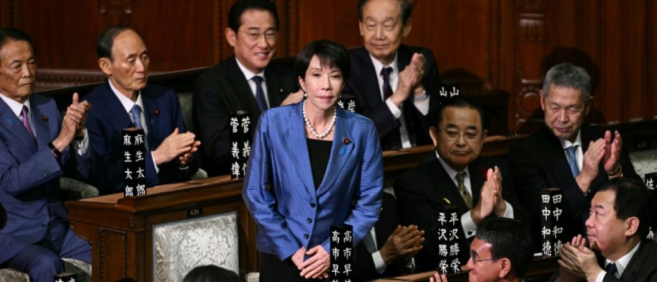 Une femme pour la première fois à la tête du gouvernement japonais, la conservatrice Sanae Takaichi Une femme pour la première fois à la tête du gouvernement japonais, la conservatrice Sanae Takaichi