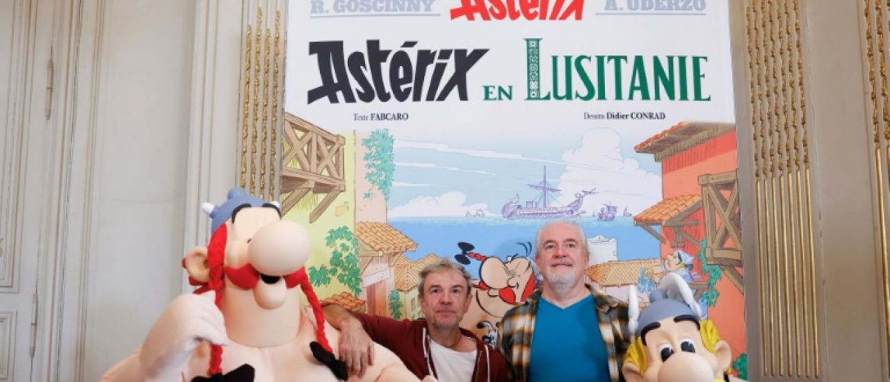 Jour J pour le nouvel Astérix, en mission en Lusitanie Jour J pour le nouvel Astérix, en mission en Lusitanie