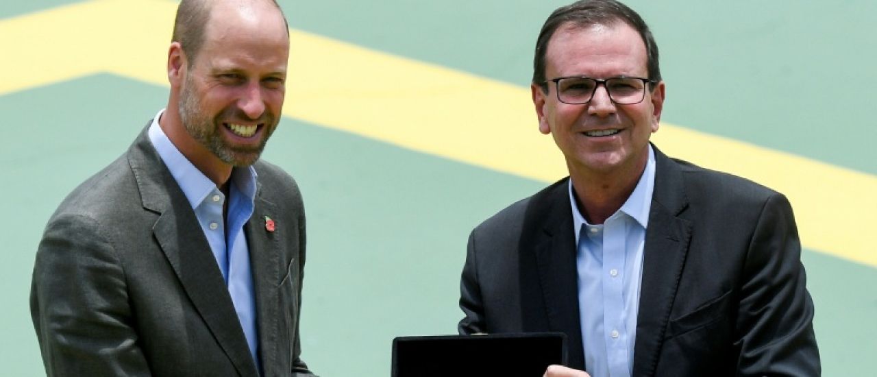 Le prince William entame à Rio une visite au Brésil tournée vers l'environnement