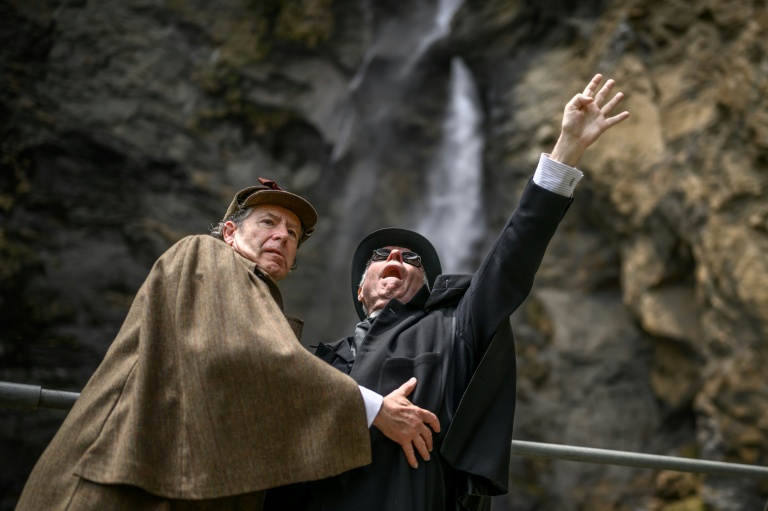 Suisse: Sherlock Holmes retrouve les chutes du Reichenbach, 135 ans après