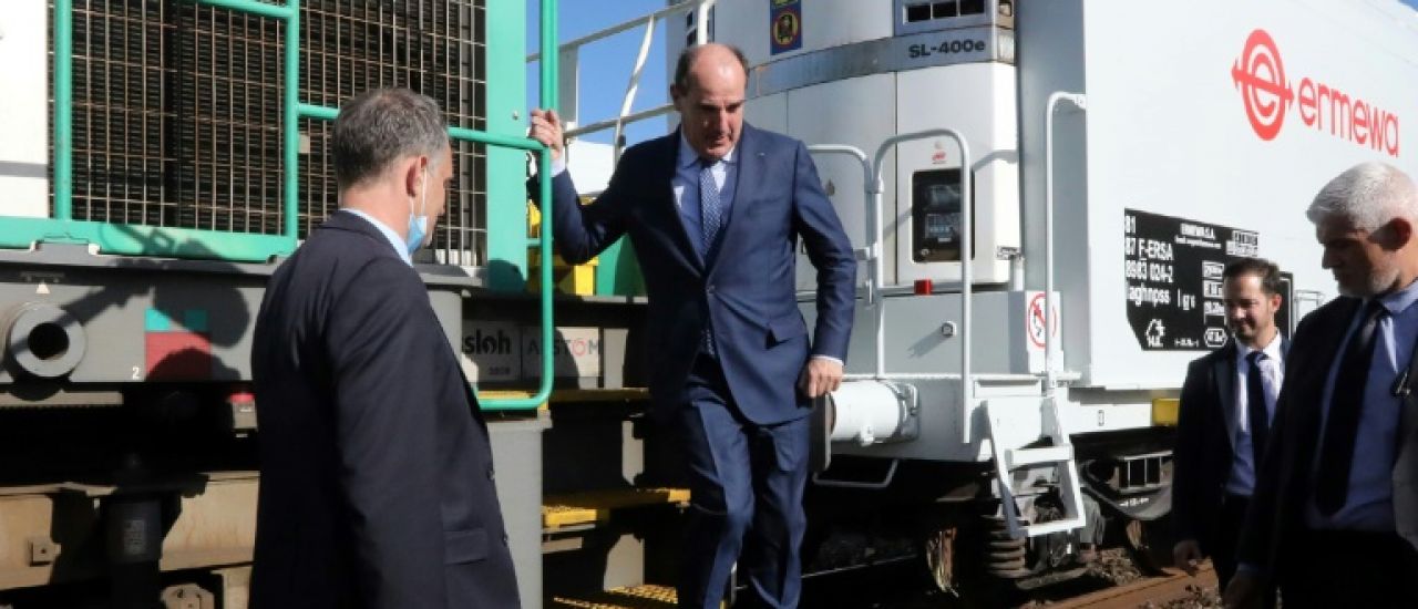 Décarbonation des transports: l'Occitanie inaugure l'autoroute ferroviaire Sète-Calais