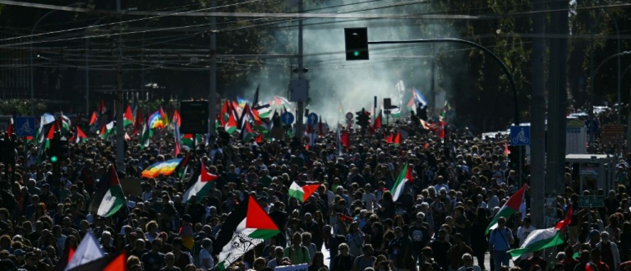 Rome, Barcelone, Madrid ... des foules en soutien aux Palestiniens