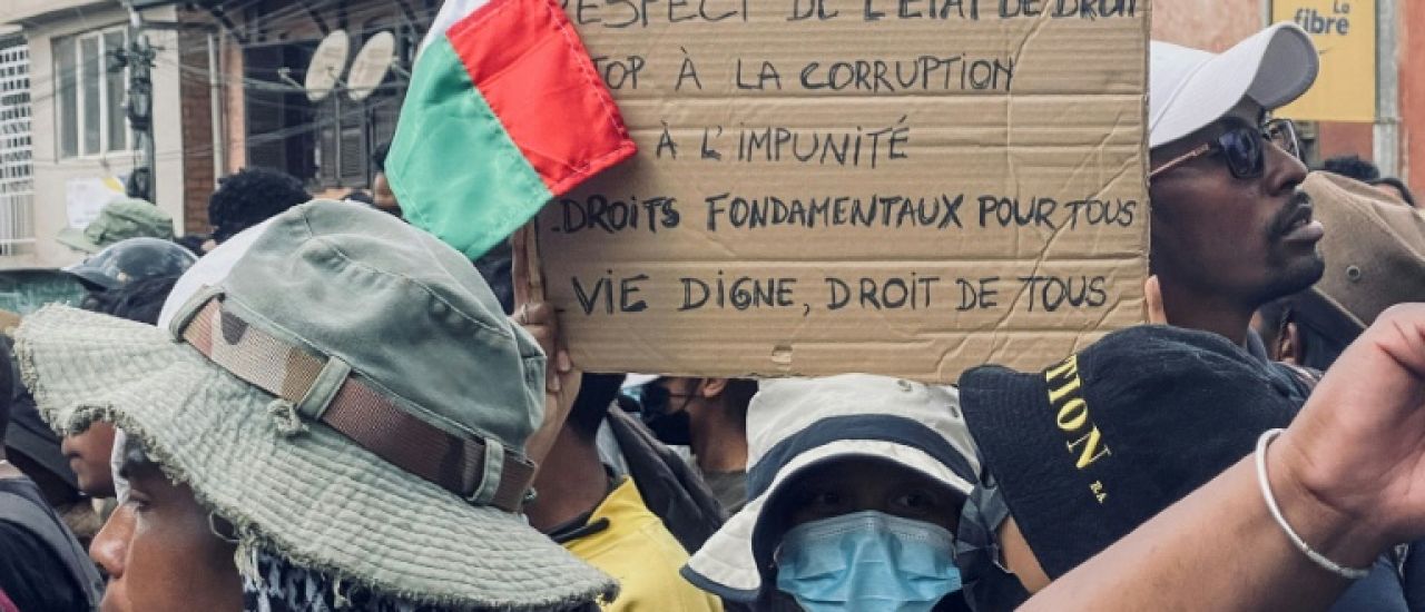 Manifestations à Madagascar: un "vent de changement" inspiré du Népal