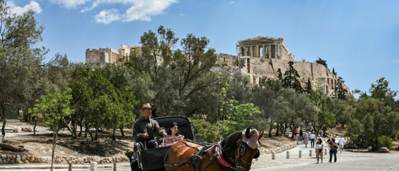 L'Acropole d'Athènes ferme partiellement en raison de la canicule