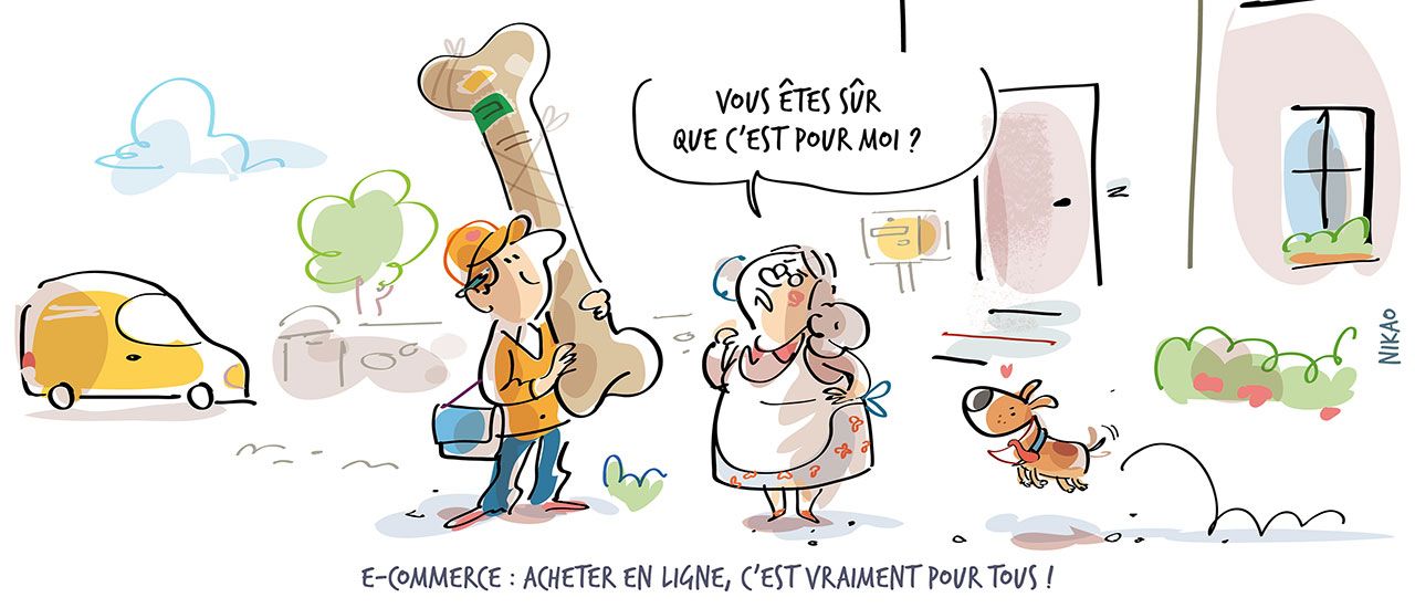 Le e-commerce est accessible à tous les profils