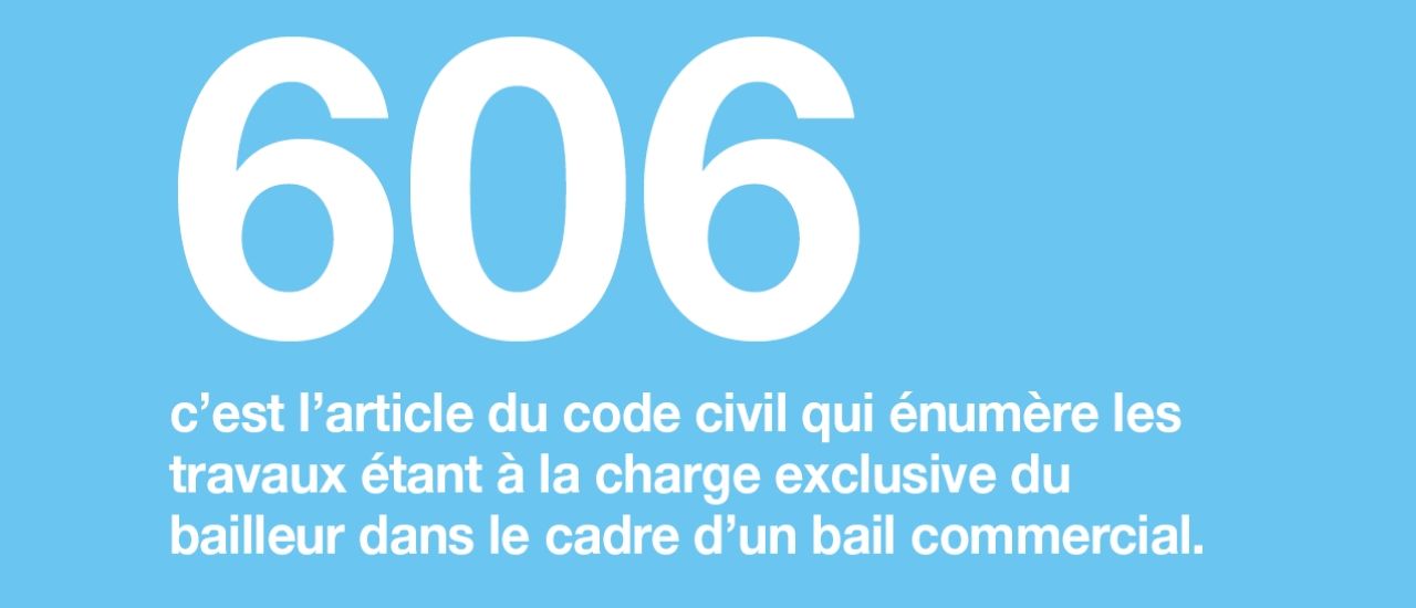 Baux professionnels et commerciaux : qui paie les travaux ?