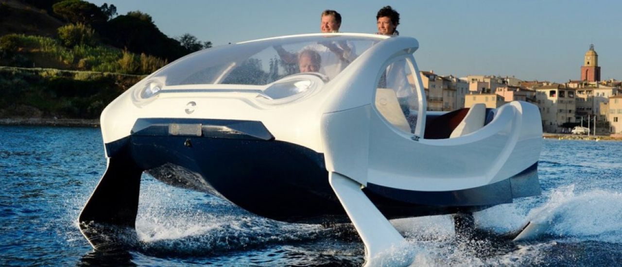 Lyon accueille Seabubbles, le bateau-taxi volant