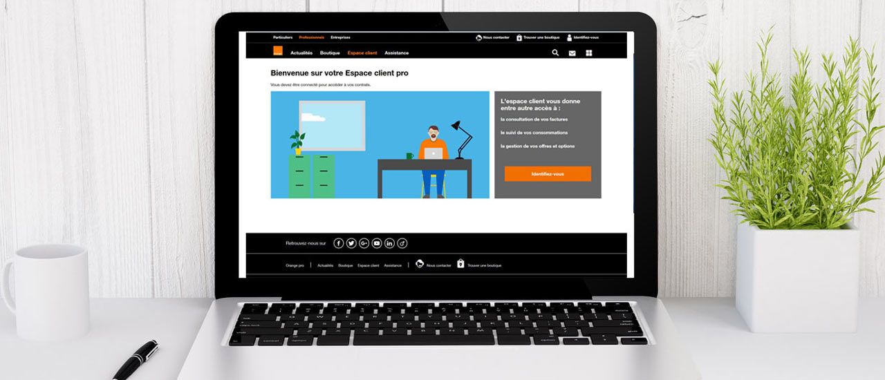 Clients pros : vos services digitaux Orange