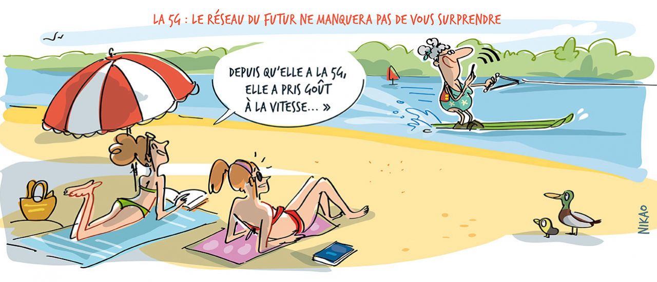 En route vers le futur avec la 5G