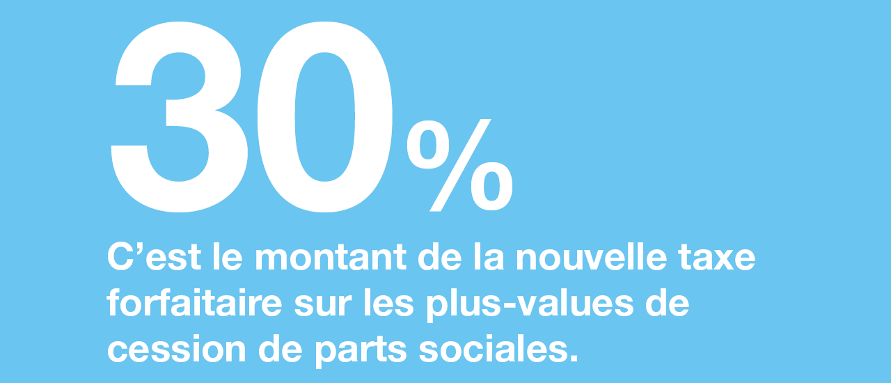 Cession de parts sociales : quelle imposition des plus-values ?