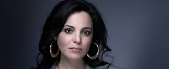 La politologue Asma Mhalla à Cannes, le 28 avril 2025 La politologue Asma Mhalla à Cannes, le 28 avril 2025