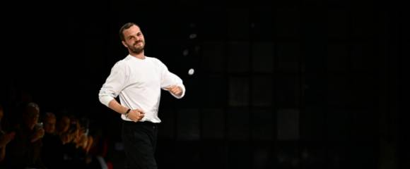 Le couturier Matthieu Blazy, le 23 septembre 2023 à Milan Le couturier Matthieu Blazy, le 23 septembre 2023 à Milan