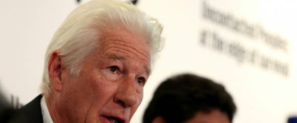 L'acteur américain Richard Gere lors d'une conférence de presse suite à la publication d'un rapport de "Survival International" sur les "euples autochtones non contactés" à Londres, le 27 octobre 2025 L'acteur américain Richard Gere lors d'une conférence de presse suite à la publication d'un rapport de "Survival International" sur les "euples autochtones non contactés" à Londres, le 27 octobre 2025