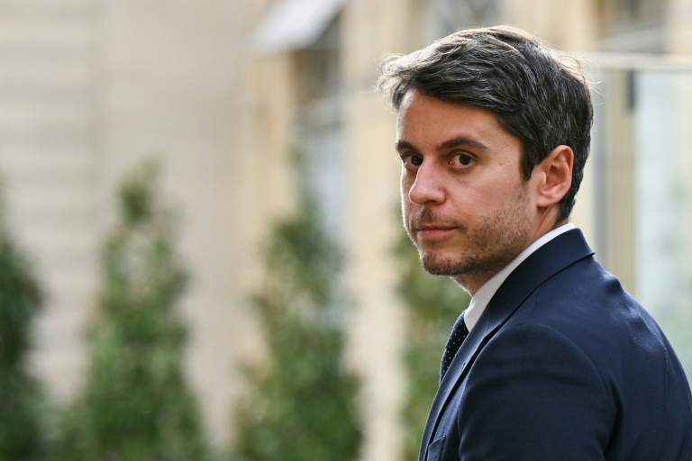 Gabriel Attal à Paris le 11 mars 2026