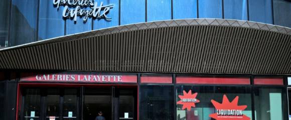 Les Galeries Lafayette fermées à Marseille, le 22 octobre 2025 Les Galeries Lafayette fermées à Marseille, le 22 octobre 2025