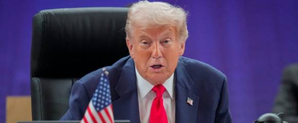 Le président américain Donald Trump prononce un discours au 47e sommet de l'Asean à Kuala Lumpur le 26 octobre 2025. Le président américain Donald Trump prononce un discours au 47e sommet de l'Asean à Kuala Lumpur le 26 octobre 2025.